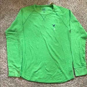 Men’s American eagle lime green thermal XL New